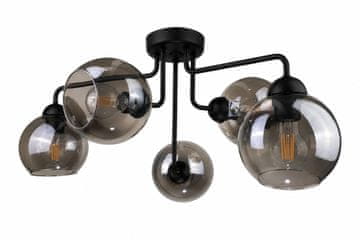 GH Stropna lampa 5xE27 COSMO CRNA