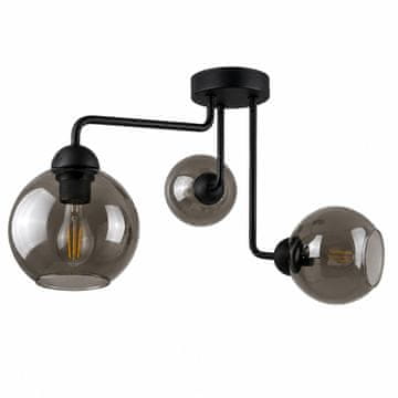 GH Stropna lampa 3xE27 COSMO CRNA
