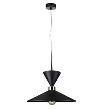 GH Viseća lampa 1xE27 Amaris Crna
