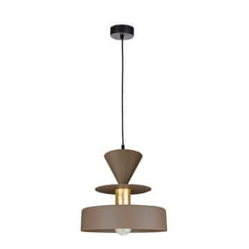 GH 1xE27 Valia smeđa viseća lampa