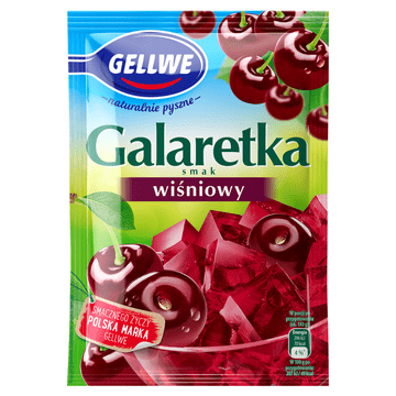Gellwe žele, okus višnje, 72 g