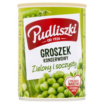 Pudliszki konzervirani grašak 400 g