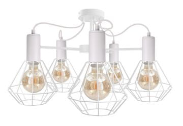 GH Stropna lampa 5xE27 LARS BIJELA