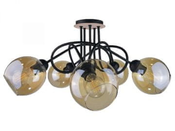 GH Stropna lampa 5xE27 VENUS WOOD