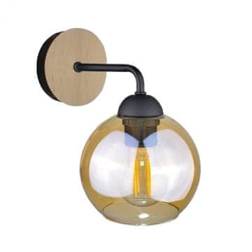 GH Zidna lampa 1xE27 MELLE WOOD