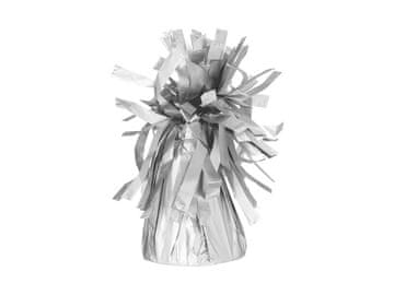 PartyDeco Srebrni balon težine 7cm 130g