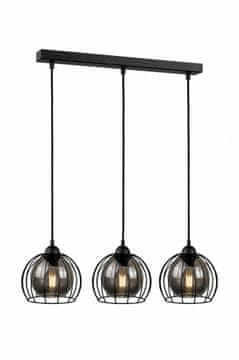 GH Viseća lampa 3xE27 SOLO CRNA