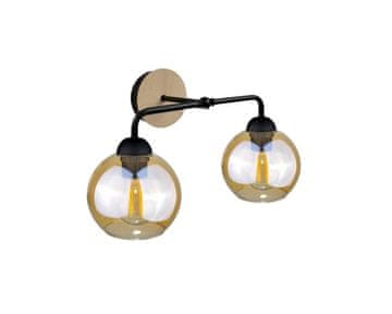 GH Zidna lampa 2xE27 MELLE WOOD