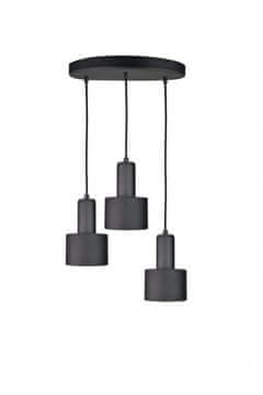 GH Viseća lampa 3xE27 LUCE CRNA