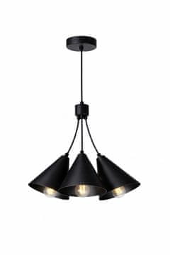 GH Viseća lampa 3xE27 Sora Crna