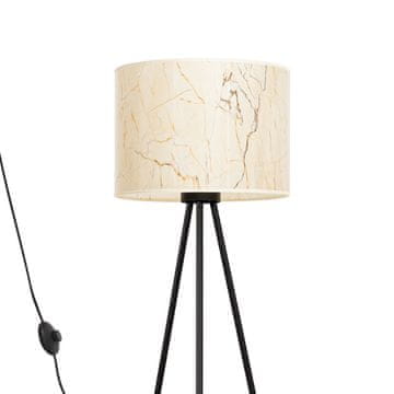 Sollux NEVIA podna lampa bež mramor