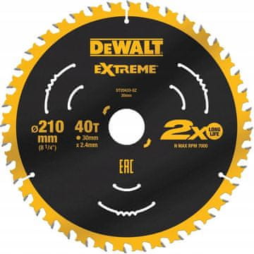 DEWALT LIST PILE 210x30mmx40z