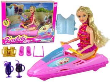 Set lutaka s motornim čamcem