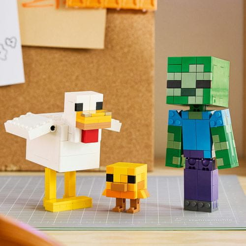 Sastavite ikonične likove iz Minecrafta