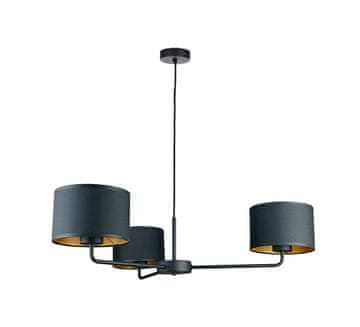 GH Viseća lampa 3xE27 Nia Crna