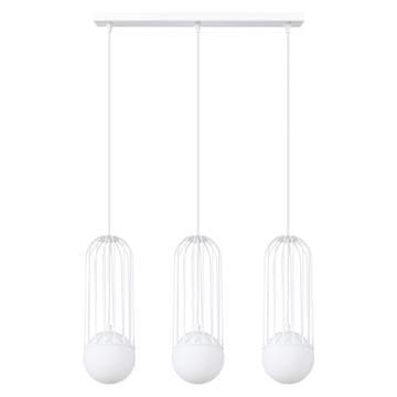 Sollux BRINA 3L bijela viseća lampa