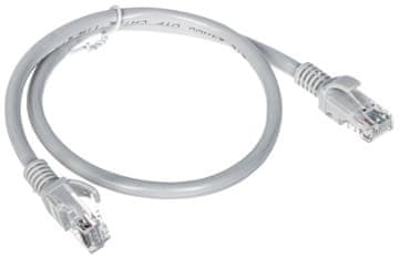 Delta Patchcord RJ45/0.5-siva 0.5 m