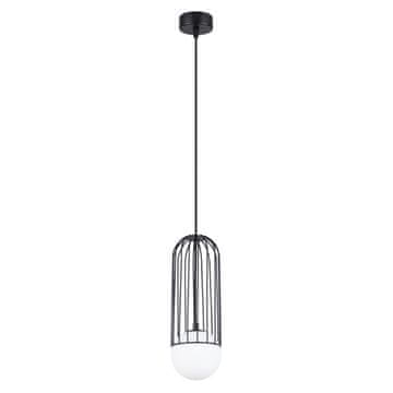Sollux BRINA 1 viseća lampa, crna