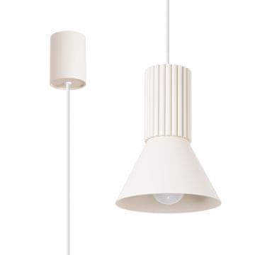 Sollux ESTRIA 1 bež viseća lampa