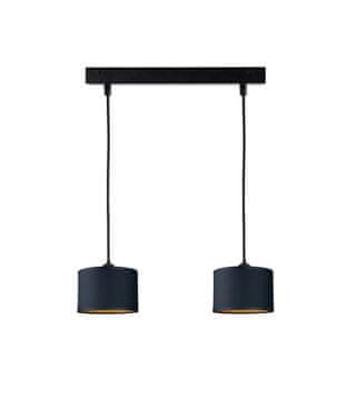 GH Viseća lampa 2xE27 FLOW CRNE