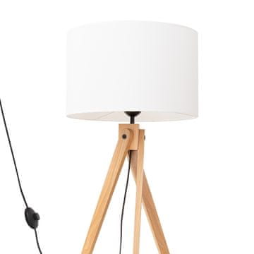 Sollux NATT podna lampa bijela
