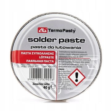 AG TERMOPASTY Pasta za lemljenje 40g