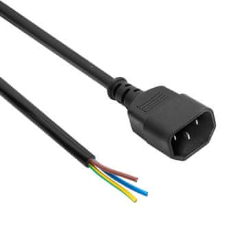 Akyga Kabel za napajanje C14 AK-OT-10C CU 3x1mm 3m