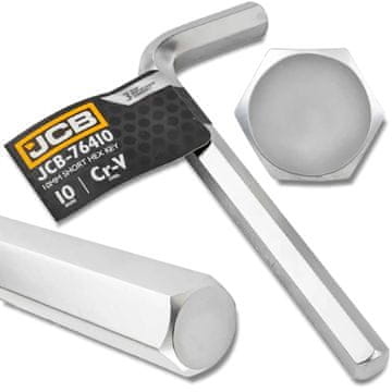 JCB imbus ključ HEX CRV 10 mm, 6-kraki L-tip