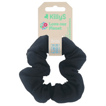Inter Vion KillyS Tencel traka za kosu crna 3 cm