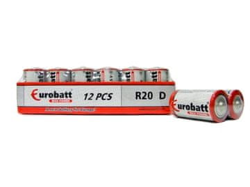 KK40 2x jake eurobatt LR20 D R20 baterije