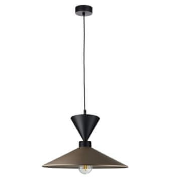 GH Viseća lampa 1xE27 Amaris II Crna/Smeđa