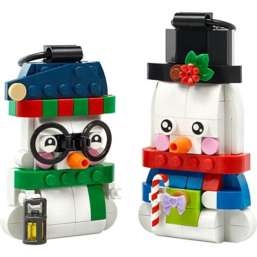 Stvorite blagdansku atmosferu s LEGO® snjegovićima