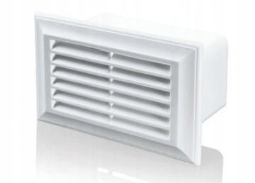 Vents kratka ventilacijska EL 55x110 bijela