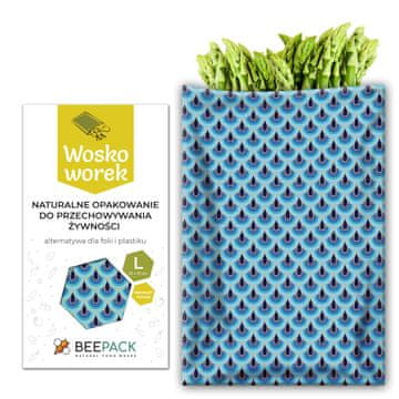 BeePack Vrećice za vosak "Valovi" L 23x32 cm 1 kom.