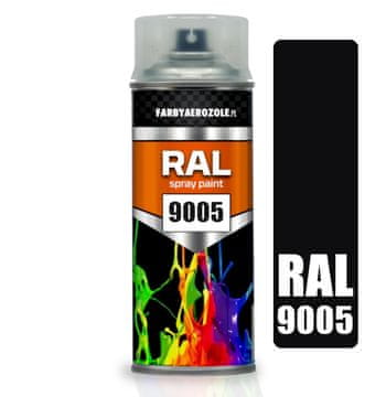 Lak u spreju 400ml RAL 9005 crna mat