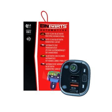 FM odašiljač - 2× USB-A + USB-C PD EPBTT02