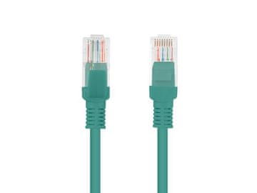Lanberg Patchcord UTP cat.5e 0,5 m zeleni