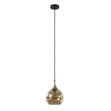 GH Viseća lampa 1xE27 CALLISTO CRNA/ZLATNA