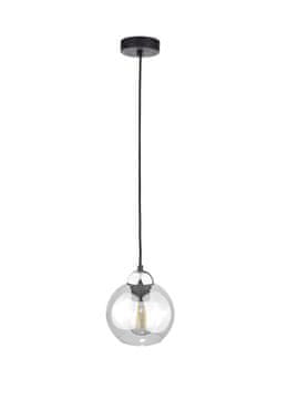 GH Viseća lampa 1xE27 MIRAGE CRNA/SREBRNA