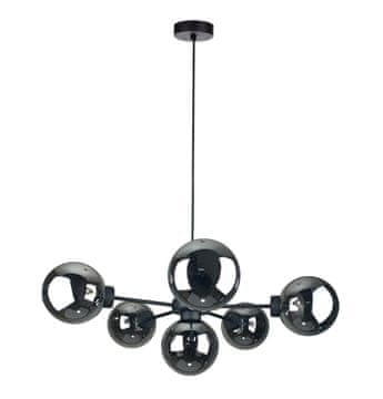 GH Viseća lampa 6xE27 Kaliope II Dimljena
