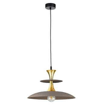 GH 1xE27 Celesta smeđa/zlatna viseća lampa