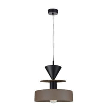 GH 1xE27 Valia II Smeđa/Crna viseća lampa