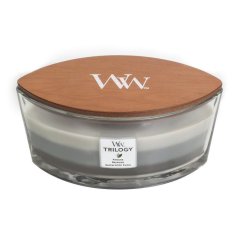 Trilogija svijeća Warm Woods Woodwick Ellipse
