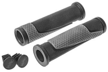 WAG dvostruke D ručke, crne i sive, 125 mm