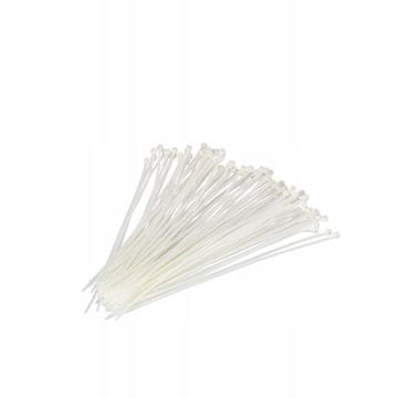 Bijela kabel vezica 100x2,5 (100 kom)