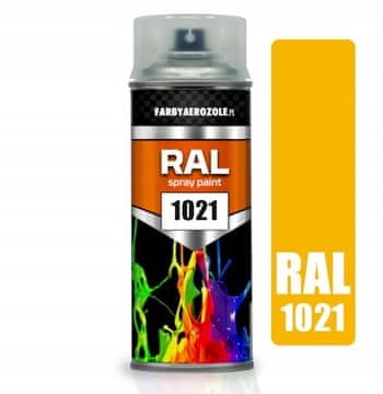 Akrilna boja u spreju RAL 1021, boja uljane repice