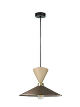 GH Viseća lampa 1xE27 Amaris Latte/Smeđa
