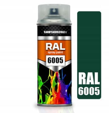 Akrilni lak u spreju RAL 6005 za ograde