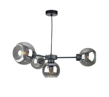 GH 4xE27 Kalliope Smoky viseća lampa