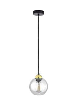 GH Viseća lampa 1xE27 MIRAGE CRNA/ZLATNA